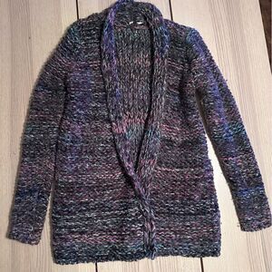 Anthropologie Moth Multicolor Knit Cardigan XS Excellent Pre-Owned Condition
